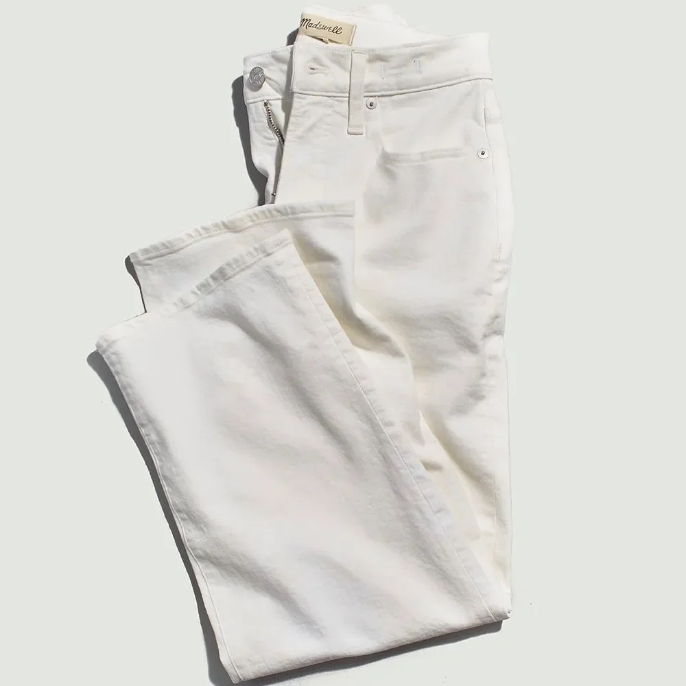 Madewell Women's High Rise Jeans - White - Picture 5 of 16